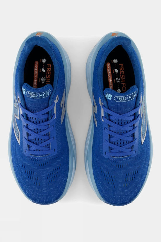 New Balance Mens Fresh Foam X More V5 Shoes Blue