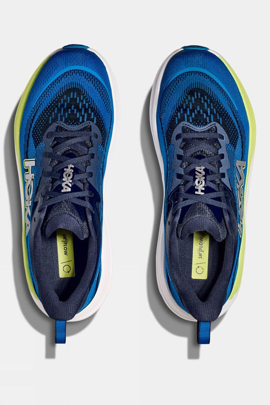 Hoka Mens Skyflow Shoes Varsity Navy/Electric Cobalt