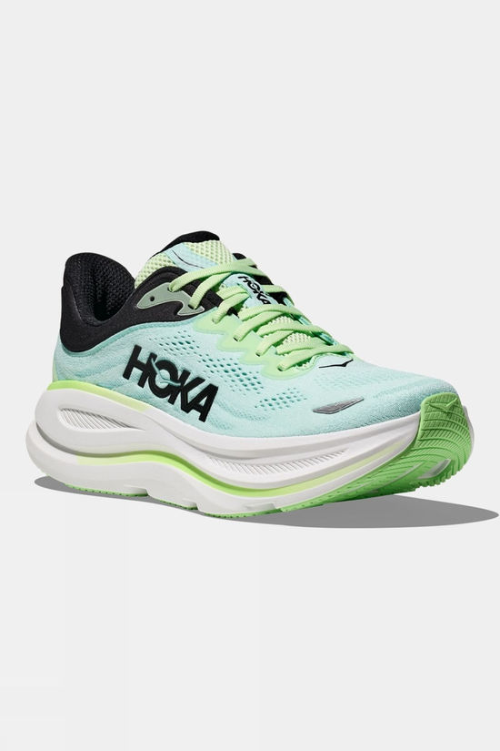 Hoka Mens Bondi 9 Shoes Luna Moth/Black