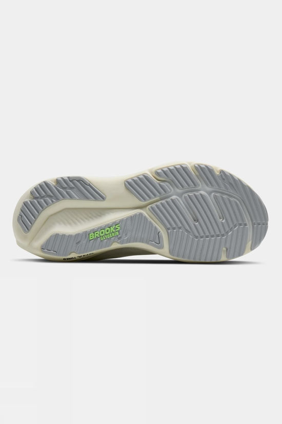 Brooks Mens Glycerin 23 Shoes Grey/Green/Black