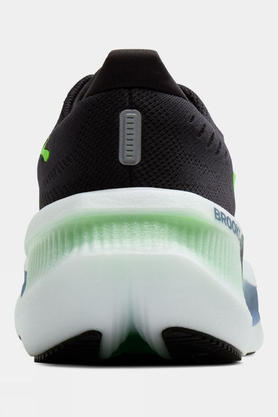 Brooks Mens Glycerin Max 2 Shoes Phantom/White/Green Gecko