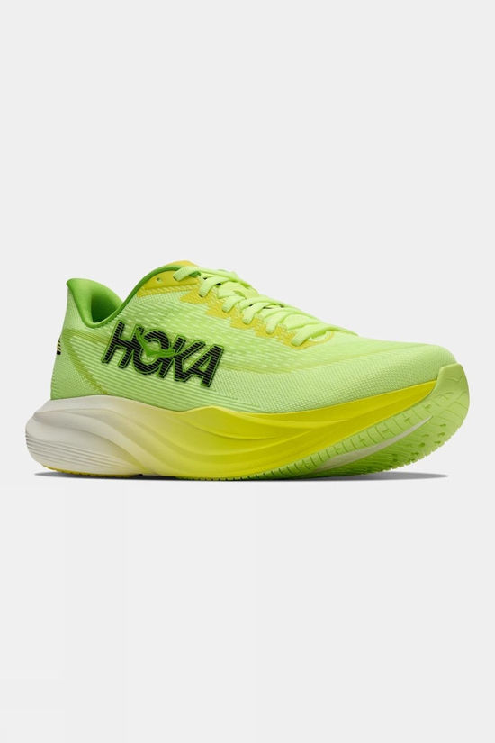 Hoka Mens Mach 7 Shoes Neon Yuzu / Hoka Citrus