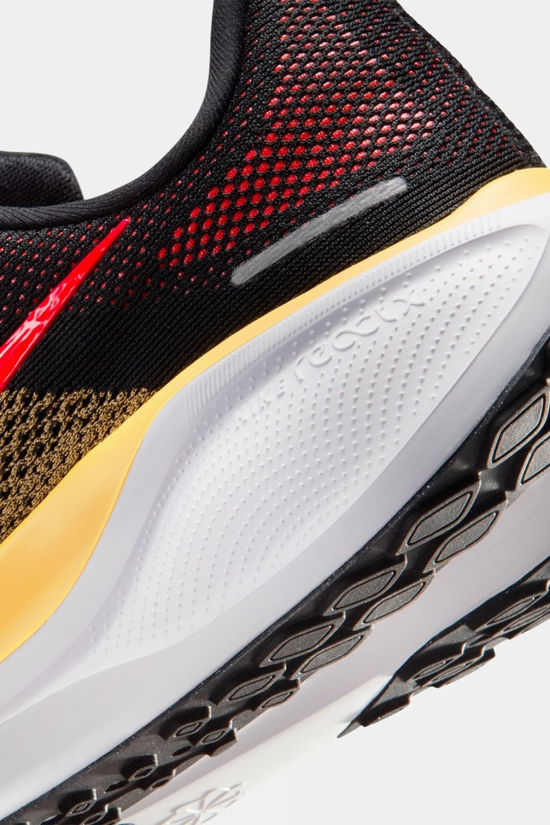 Nike Mens Pegasus 41 Shoes Black/Bright Crimson-Topaz Gold