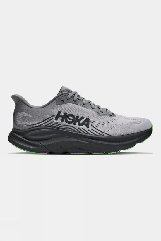Hoka Mens Clifton 11 Shoes Galactic Grey / Stardust