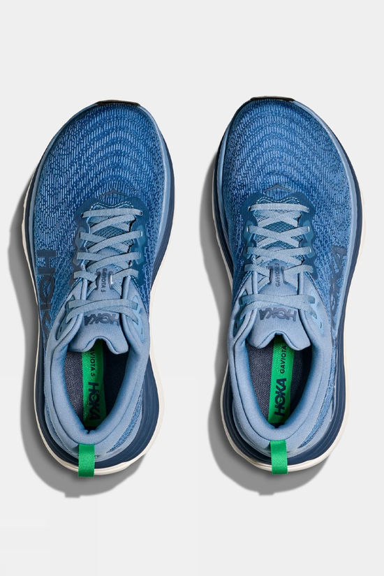 Hoka Mens Gaviota 5 Shoes Downpour/Thunder Cloud