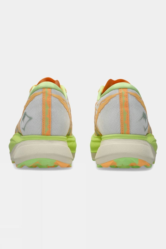 Asics Mens Metafuji Trail Shoes Cream/Orange Glow