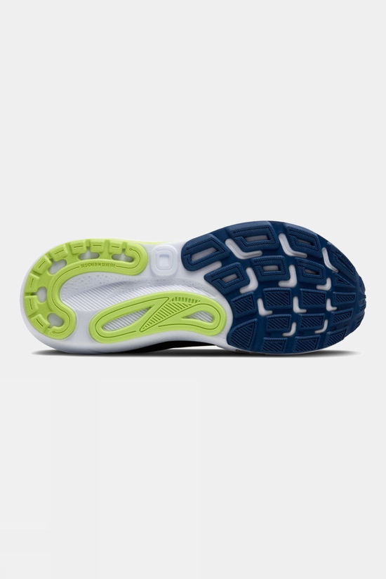 Brooks Mens Adrenaline GTS 24 Shoes Navy Peony/Black/Acid Lime