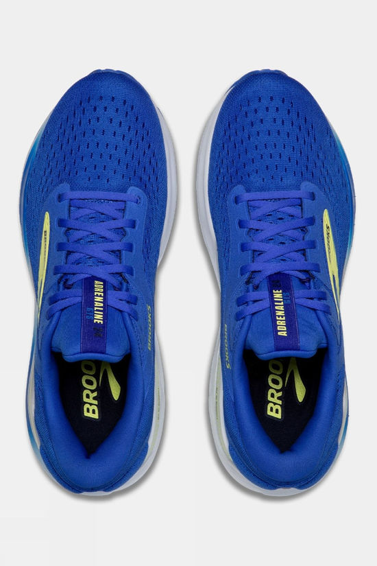 Brooks Mens Adrenaline GTS 24 Shoes - Wide Cobalt/Neo Yellow/Peacoat