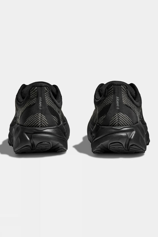 Hoka Mens Arahi 8 Shoes - Wide Black/Black