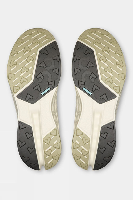 On Mens Cloudsurfer Trail 2 Shoes Chalk | Ghost
