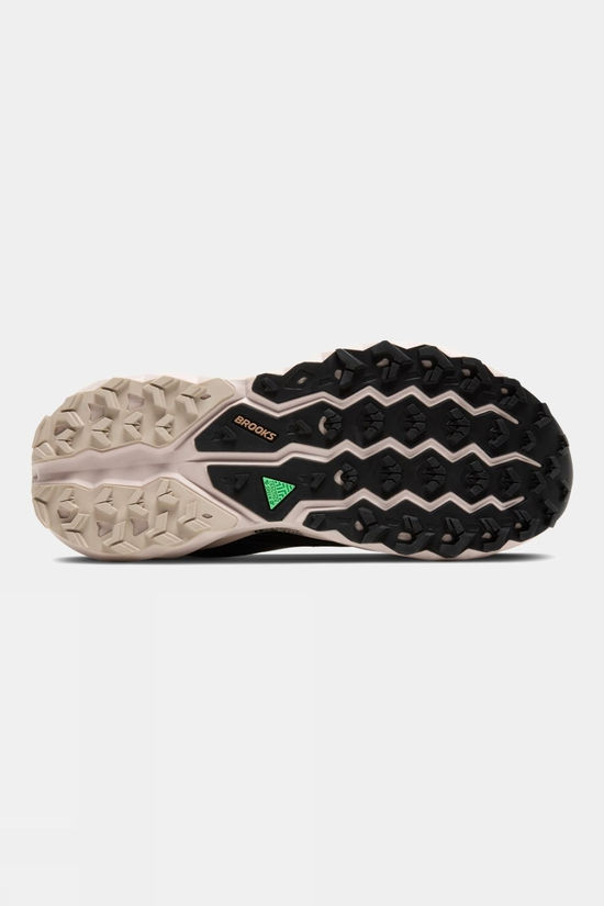 Brooks Mens Cascadia 19 GTX Shoes Black/Ebony/Chateau Gray