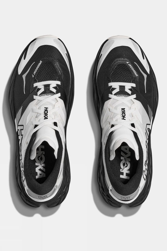 Hoka Mens Speedgoat 7 Shoes - Wide Black / White