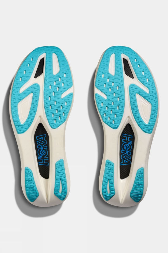 Hoka Mens Rocket X 3 Shoes White/Black