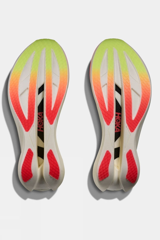 Hoka Mens Cielo X1 3.0 Shoes Neon Yuzu / Thyme