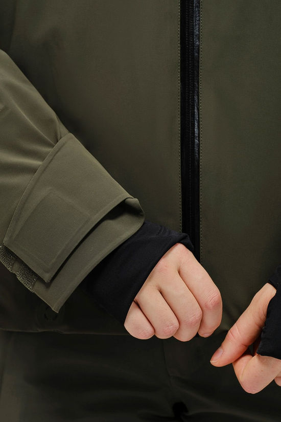 The Mountain Studio Womens S-5 2L Stretch Insulated Jacket Forest Green