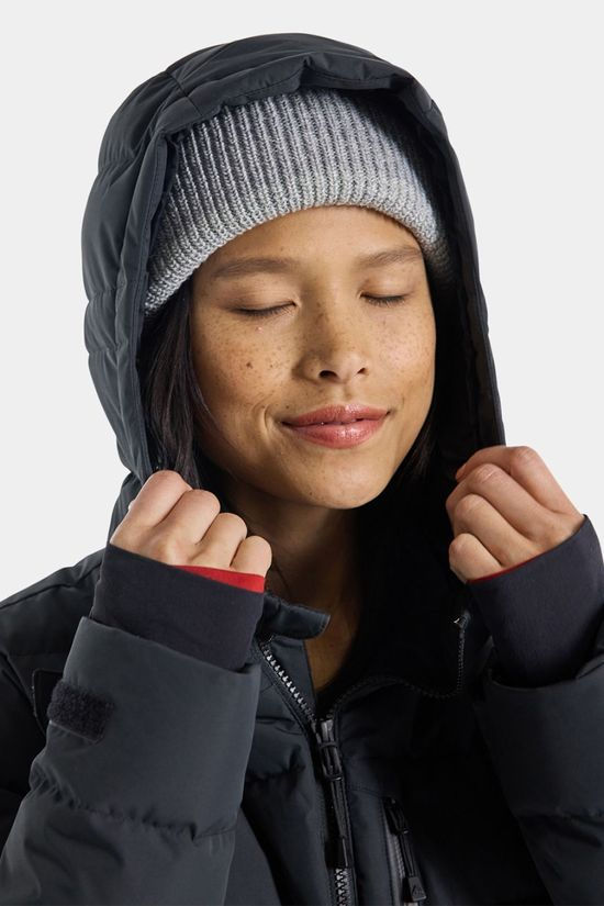 Burton Womens Loyil Down Ski Jacket True Black