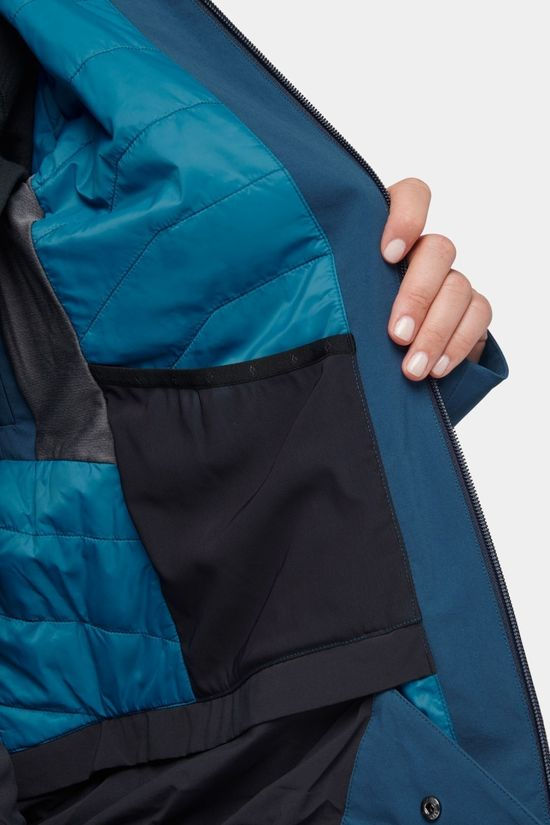 Black Diamond Womens Recon Stretch Insulated Shell Jacket Mid Blue