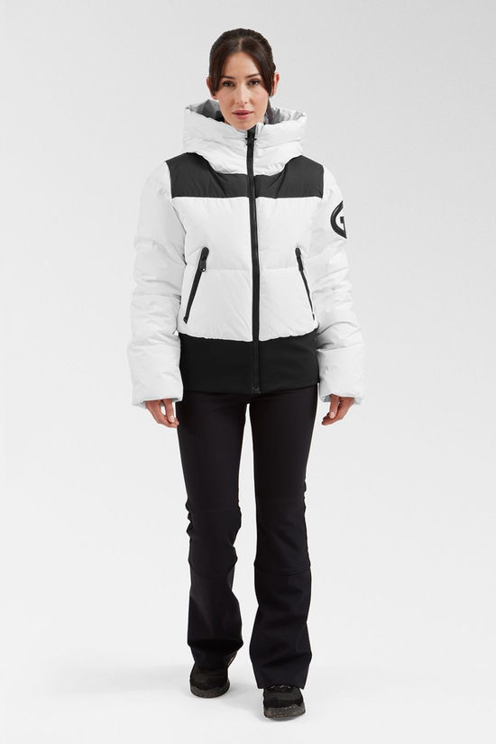 Goldbergh Womens Boulder Ski Jacket White
