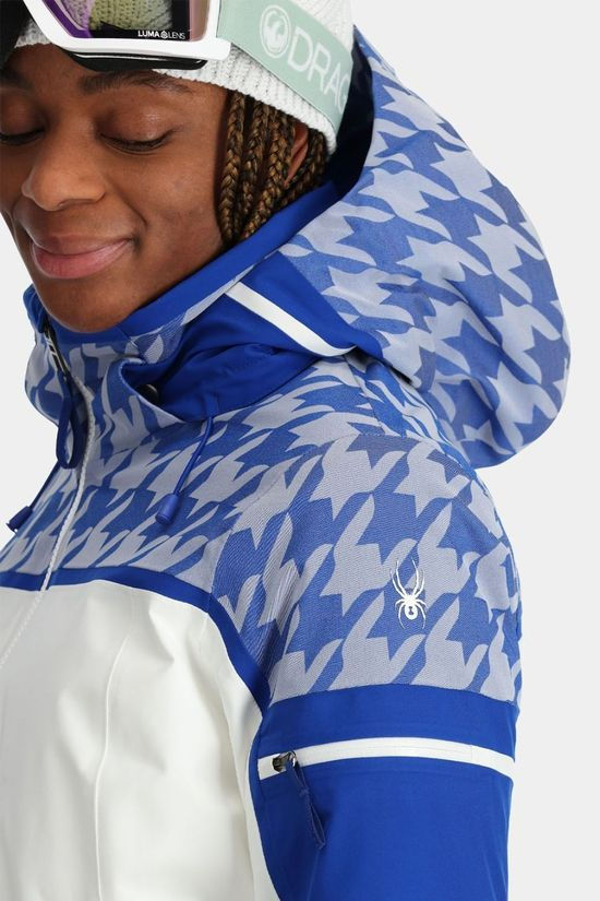 Spyder Womens Poise Ski Jacket White