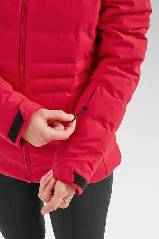 Degre 7 Womens Traqui Ski Jacket Cherry