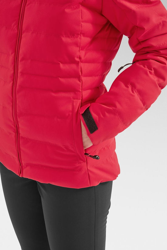 Degre 7 Womens Traqui Ski Jacket Cherry