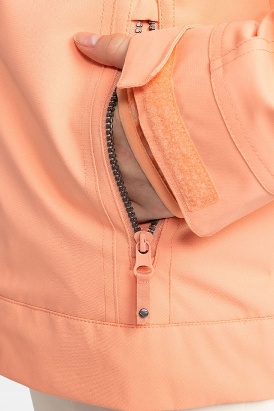 Roxy Womens Meade Ski Jacket Peach Pink