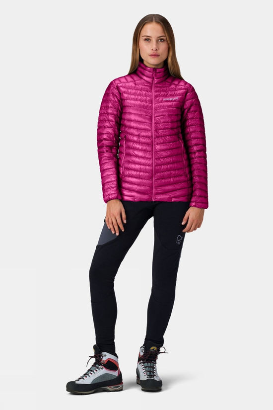 Norrona Womens Trollveggen Superlight Down800 Jacket Festival Fuchsia
