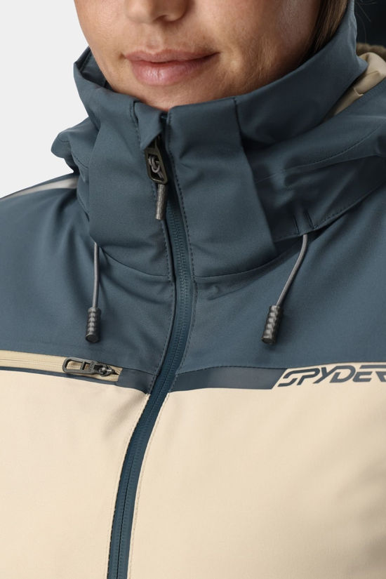 Spyder Womens Titania Ski Jacket Sanddune