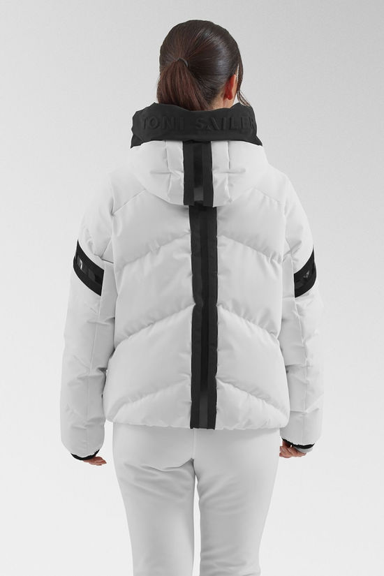 Toni Sailer Sports Womens Helena Stretch Ski Jacket Bright White