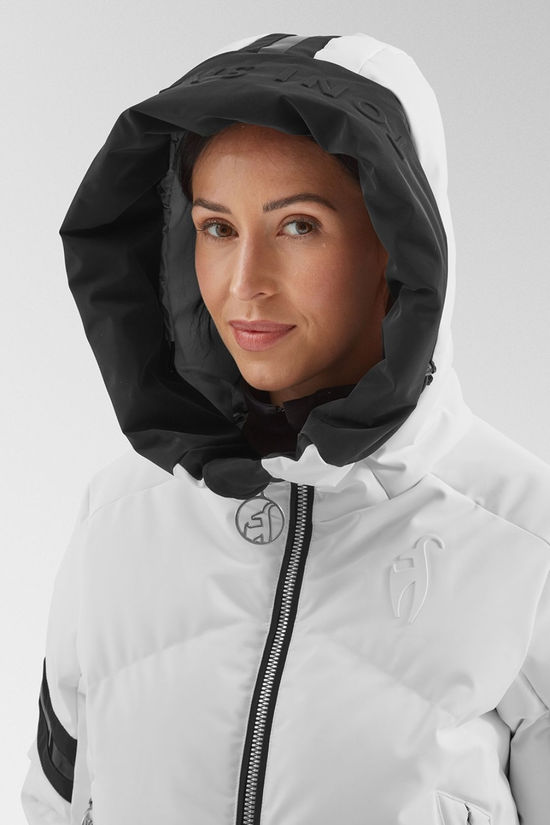 Toni Sailer Sports Womens Helena Stretch Ski Jacket Bright White
