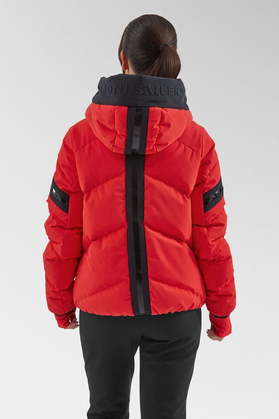 Toni Sailer Sports Womens Helena Stretch Ski Jacket Pink Red