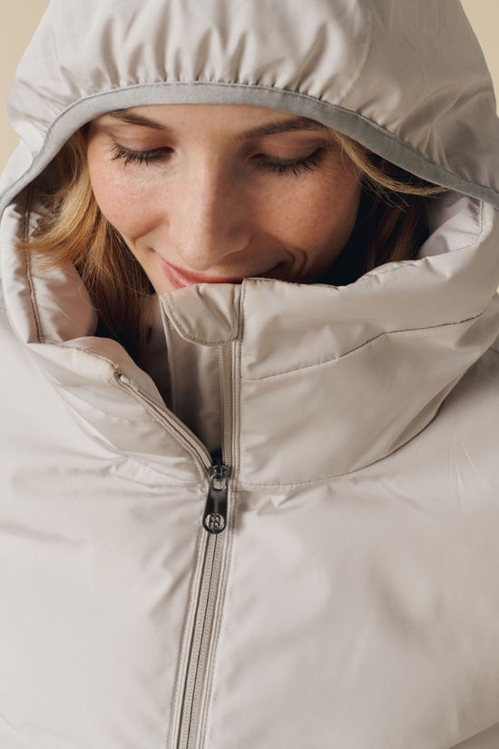 Poivre Blanc Womens Julie Ski Jacket Iridescent Mineral Grey