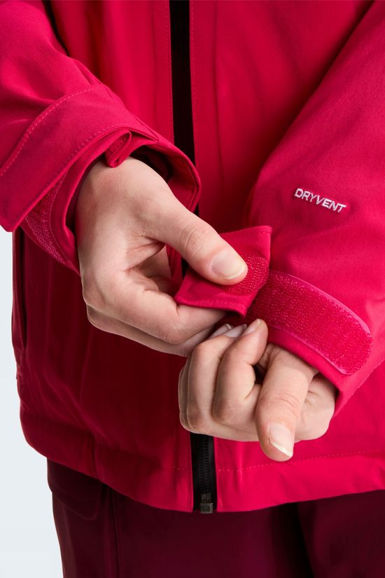 The North Face Womens Freedom Insulated Ski Jacket  Lali Guran-Burgundy Crush