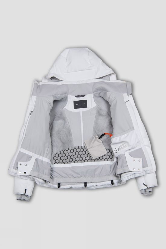 Kjus Womens Twilight Ski Jacket White