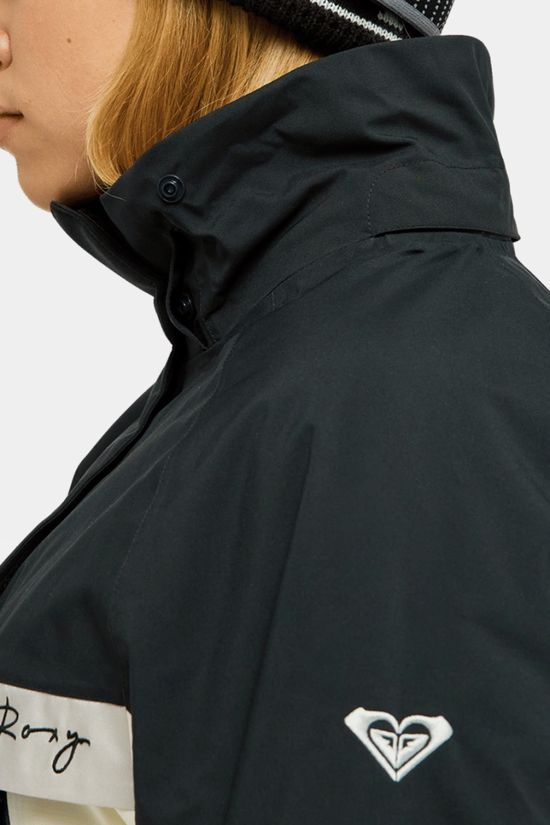 Roxy Womens 15K Glacial Grace Ski Jacket True Black
