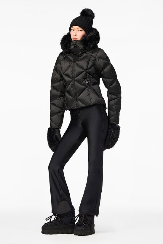 Goldbergh Womens Harumi Faux Ski Jacket Black