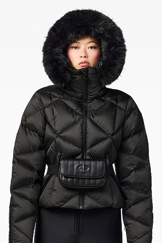 Goldbergh Womens Harumi Faux Ski Jacket Black