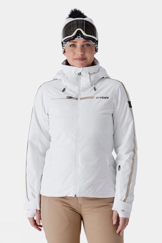 Spyder Womens Titanian Ski Jacket White