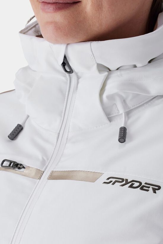 Spyder Womens Titanian Ski Jacket White