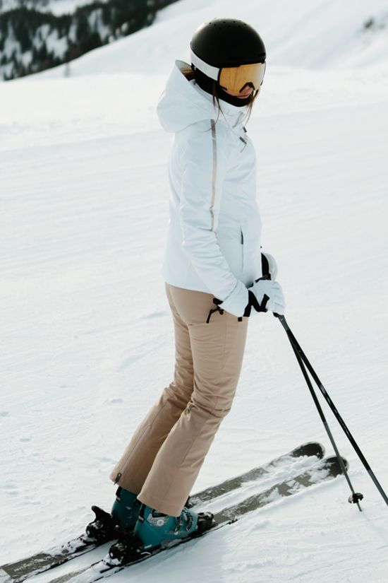 Spyder Womens Titanian Ski Jacket White