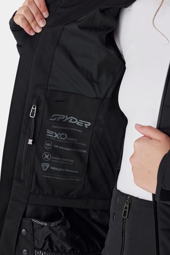 Spyder Womens Ponderosa Ski Jacket Black