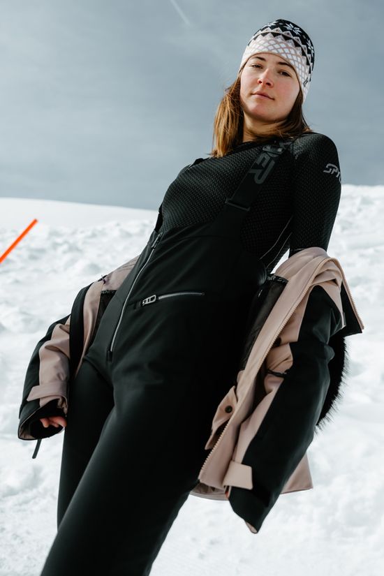 Spyder Womens Vida Ski Jacket Tan