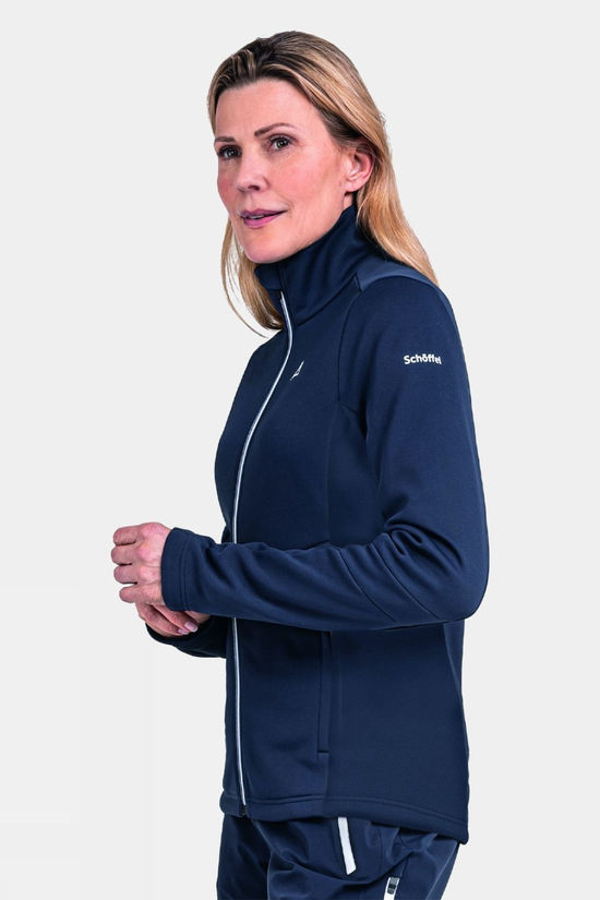Schoffel Womens Fellhorn Full Zip Fleece Navy Blazer
