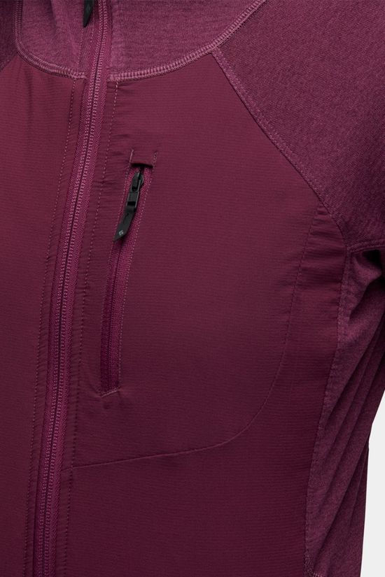 Black Diamond Womens Coefficient Lt Hybrid Hoody Jacket Purple