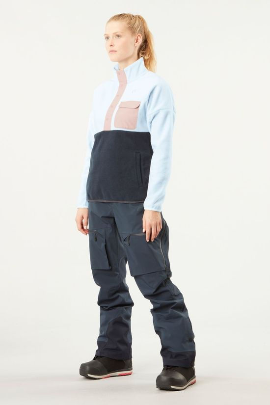 Picture Womens Arcca Fleece Ice Melt/Dark Blue