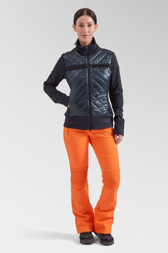 Toni Sailer Sports Womens Quinta Full Zip Fleece Jacket Midnight