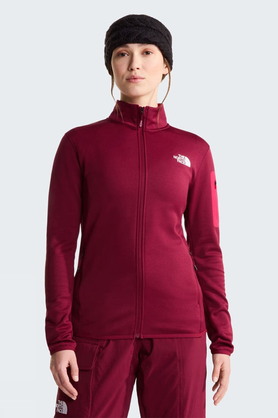 The North Face Womens Mistyescape Fleece Jacket  Burgundy Crush