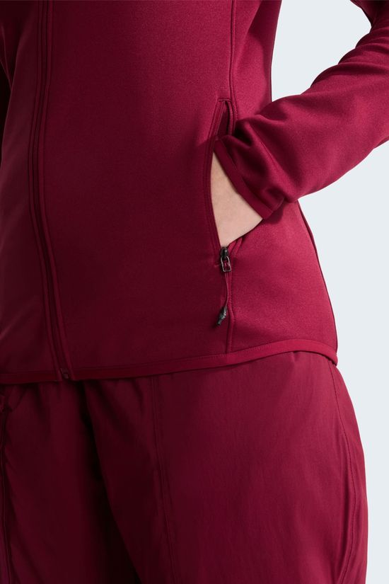 The North Face Womens Mistyescape Fleece Jacket  Burgundy Crush