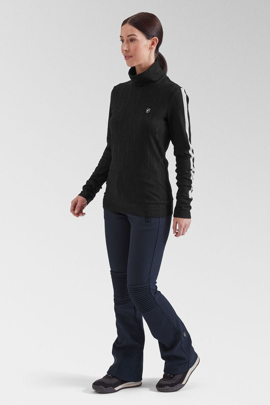 Toni Sailer Sports Womens Phebi Knitted Sweater Black
