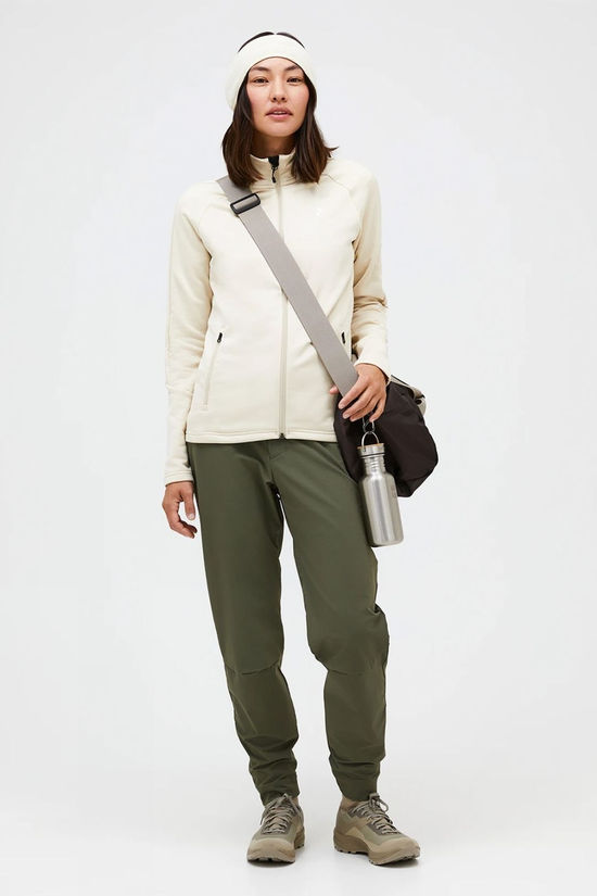 Peak Performance Womens Rider Zip Jacket Sand Fog/Sand